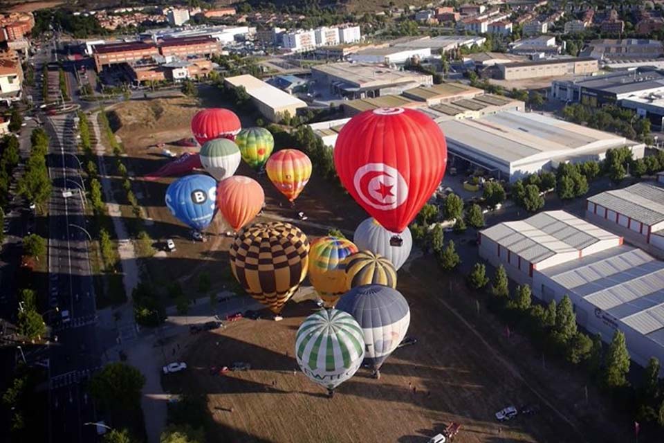 dronair grabacion aerea european ballon festival